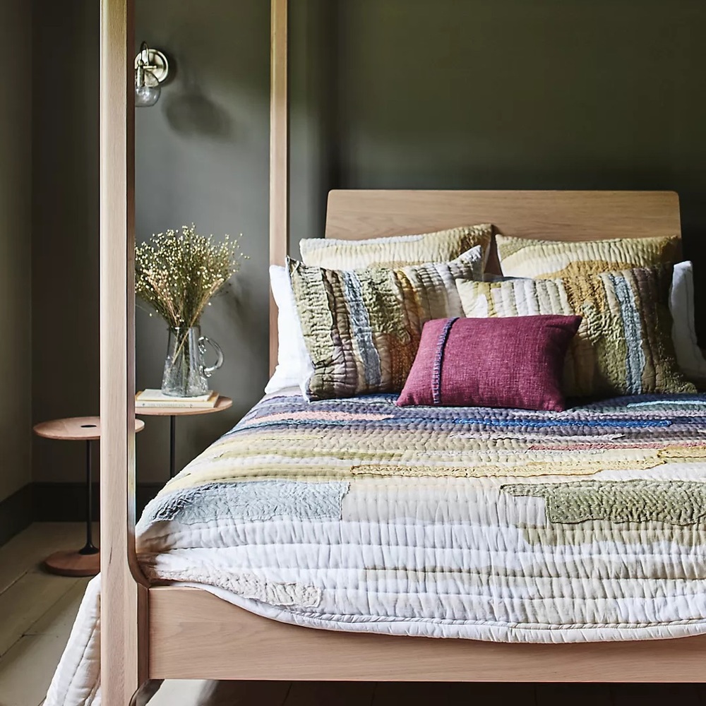 Anthropologie Vivie Patchwork Quilt King 96" x 104" $398.00